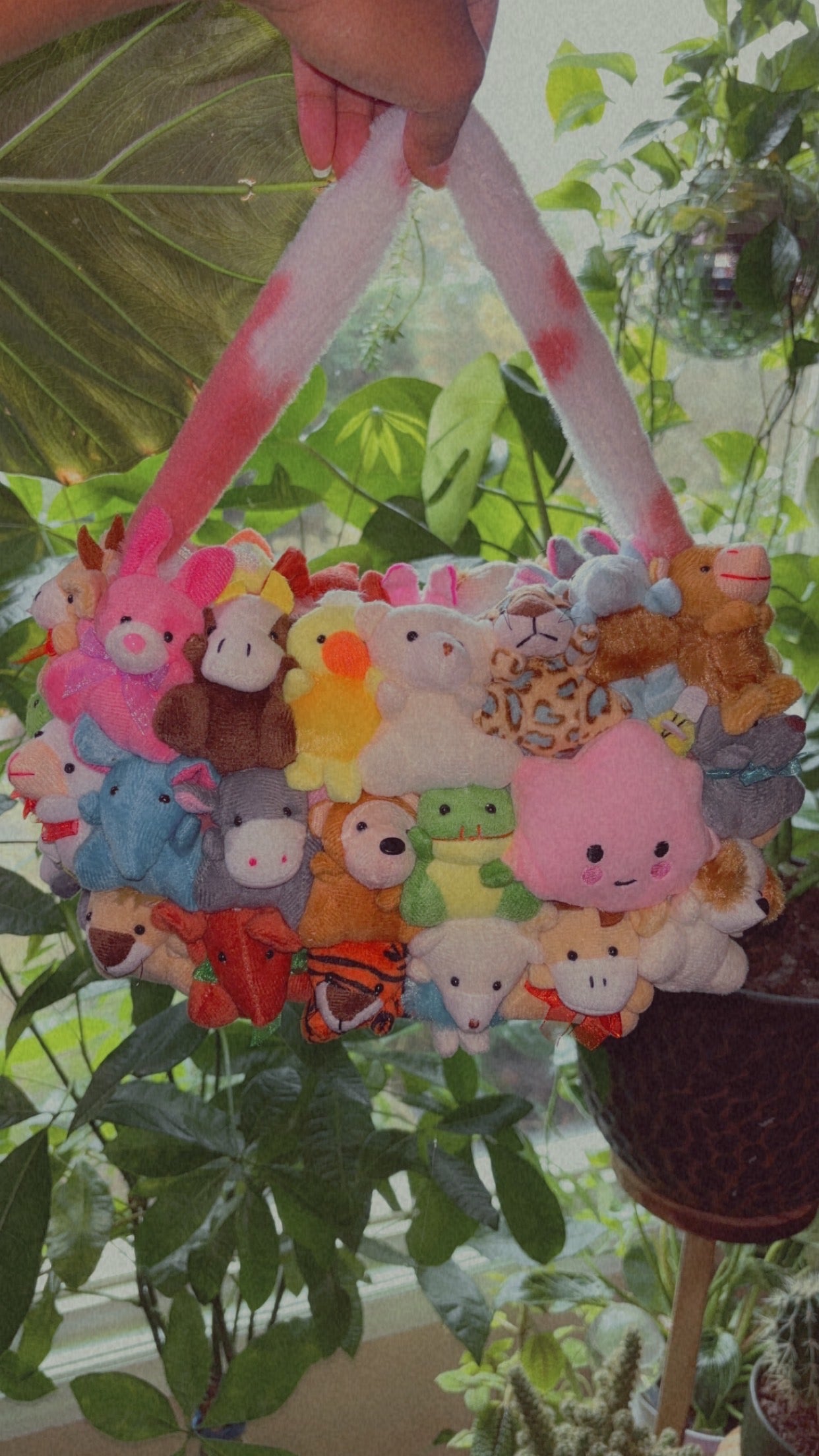 Kids Stuffed Animal Teddy Bear Clutch Purse