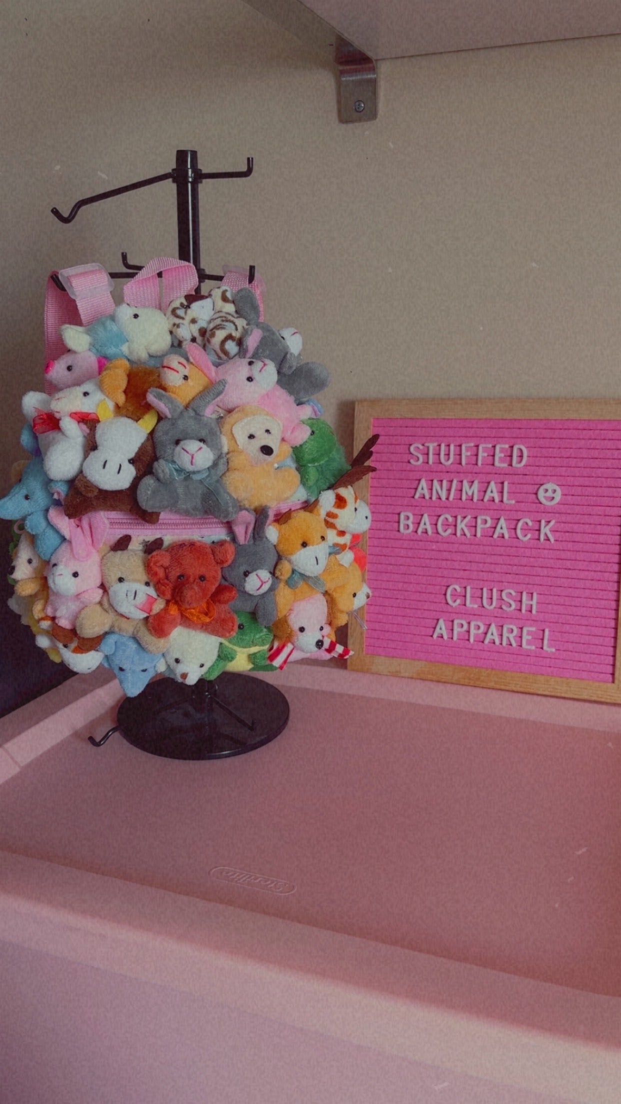 Cutie Stuffed Animal Mini Teddy Bear Backpack
