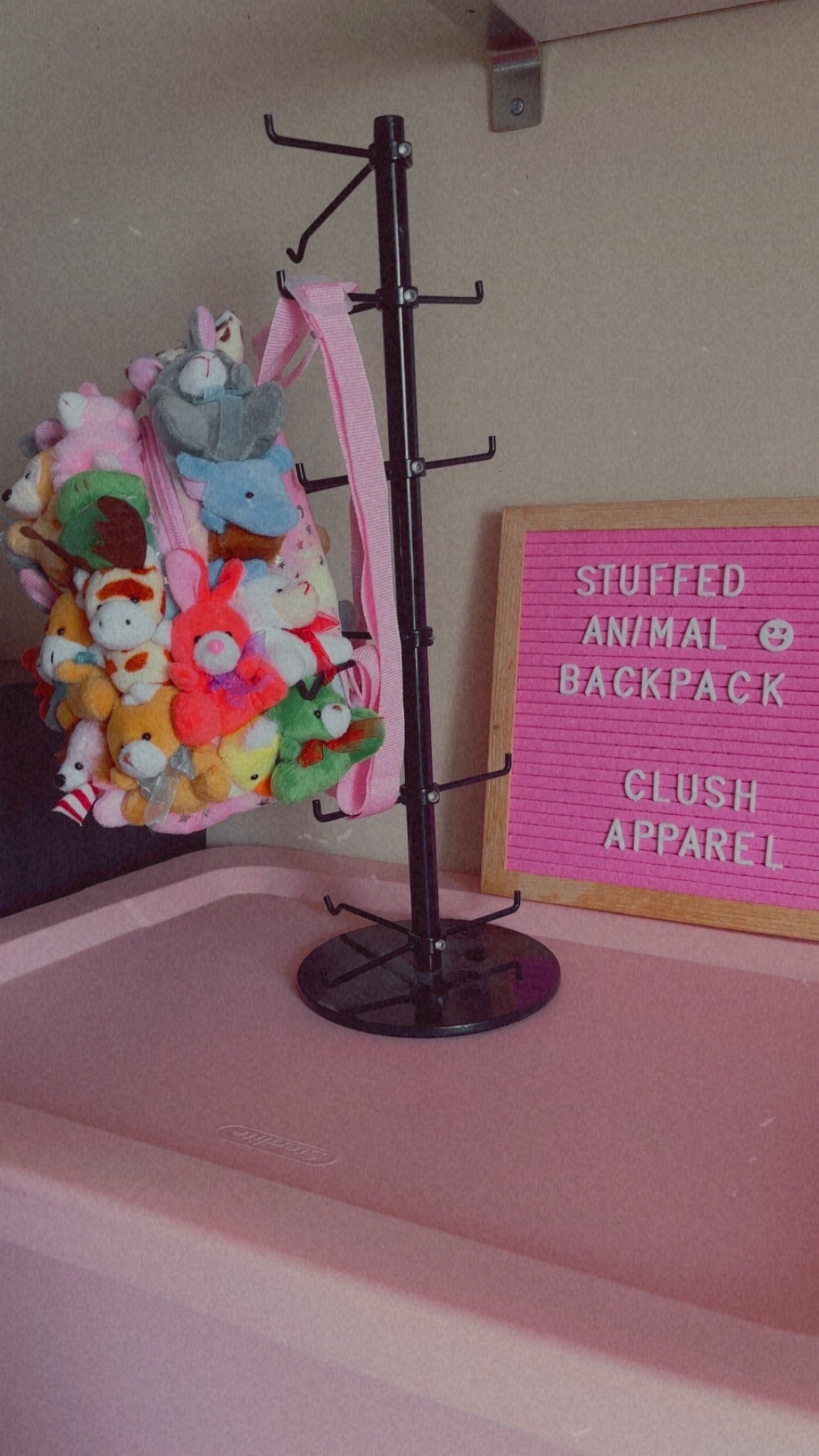 Cutie Stuffed Animal Mini Teddy Bear Backpack
