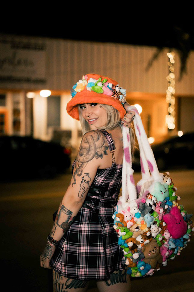 Clush Apparel Handmade Oversized Shoulder Overnight Bag 