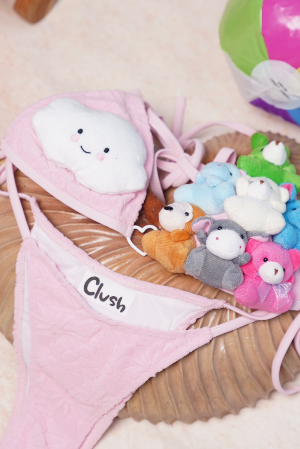 Mini Plush Stuffed Animal Swimsuit