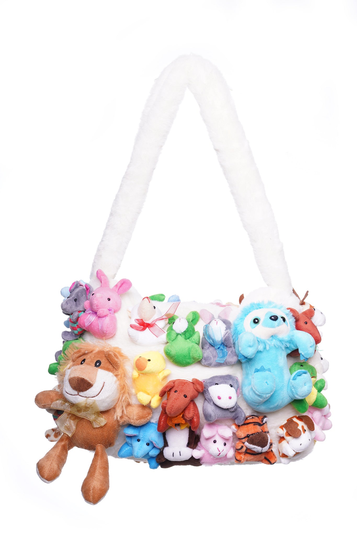 Clush Apparel's Oversize Mini Plush Purse 