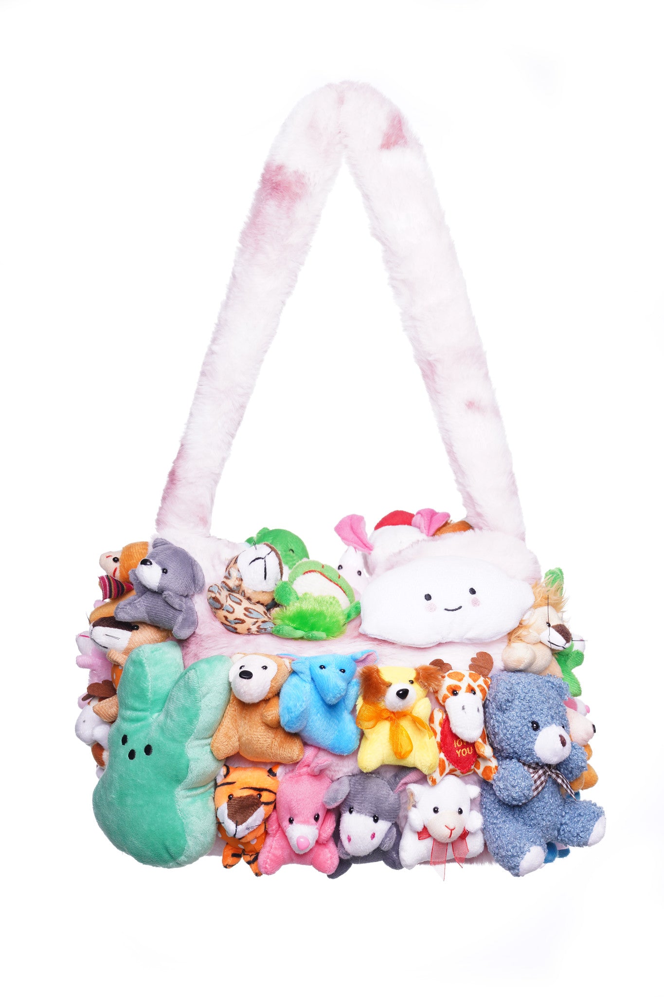 Clush Apparel's Oversize Mini Plush Purse 