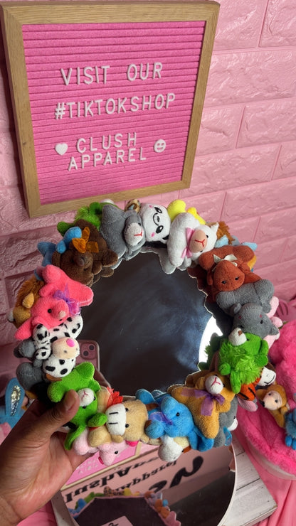Cutie Teddy Bear Stuffed Animal Mirror