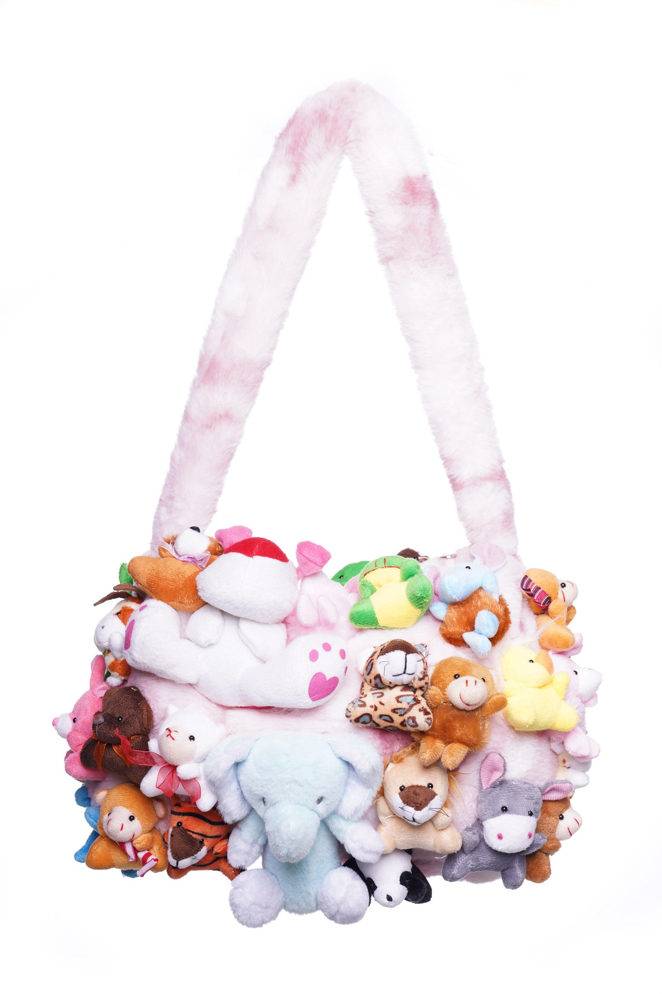 Clush Apparel's Oversize Mini Plush Purse 