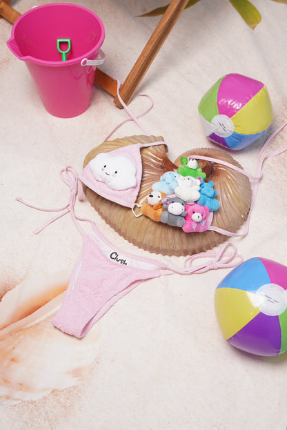 Stuffed Animal Teddy Bear Two Piece Swimsuit