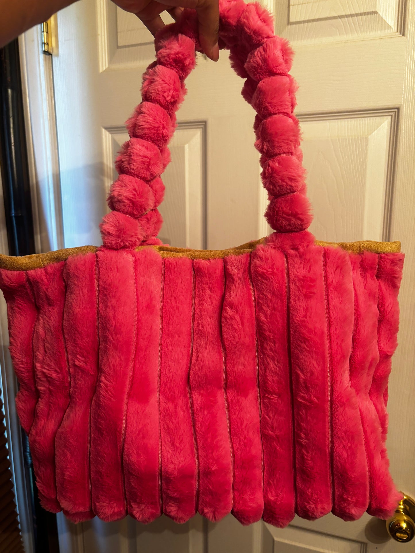 Fluffy Oversize Clutch Purse