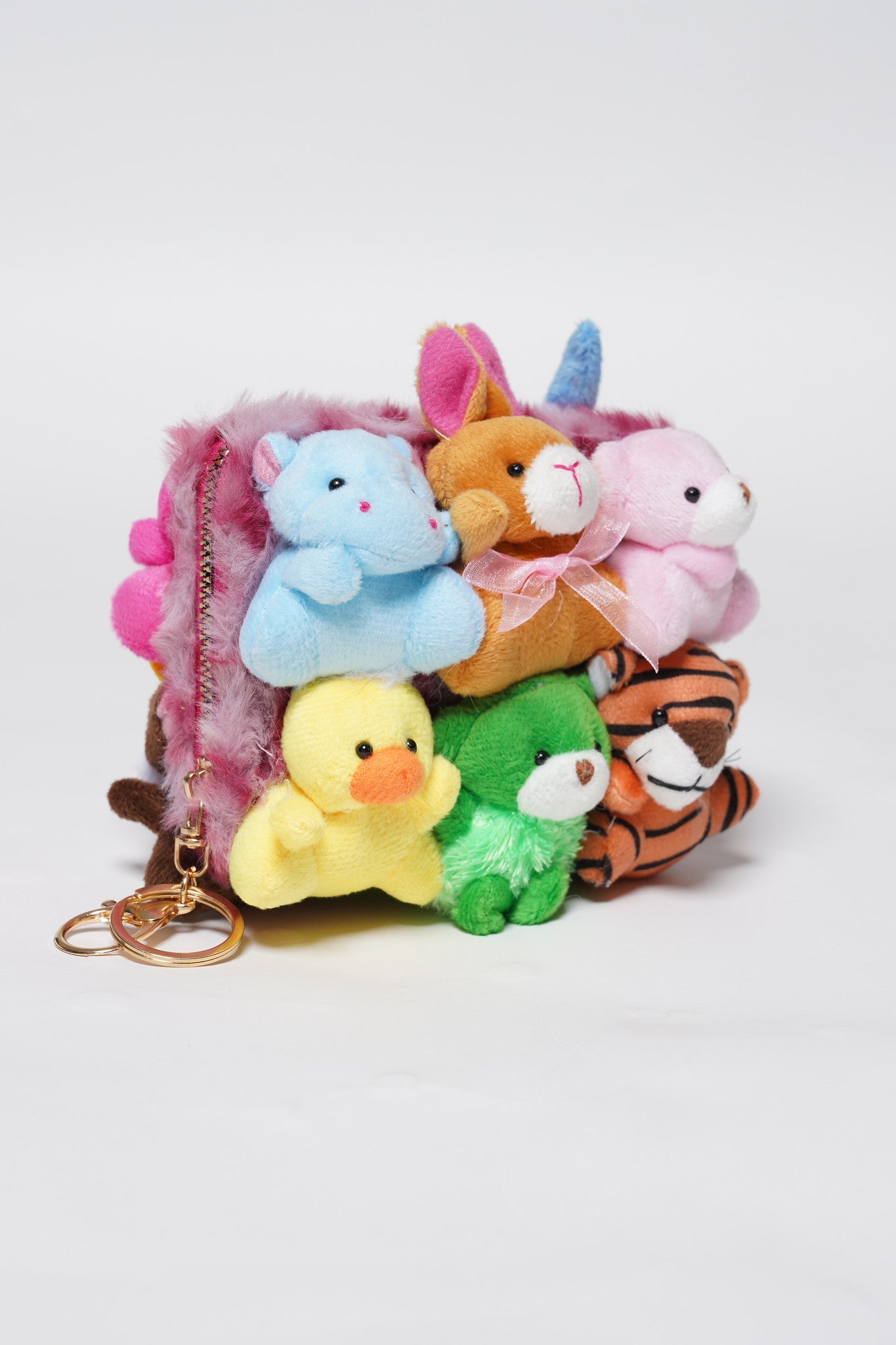 Stuffed Animal Teddy Bear Wallet Coin Purse