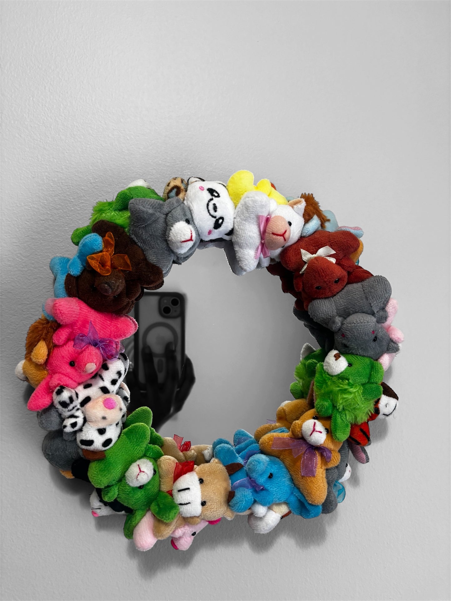 Cutie Teddy Bear Stuffed Animal Mirror
