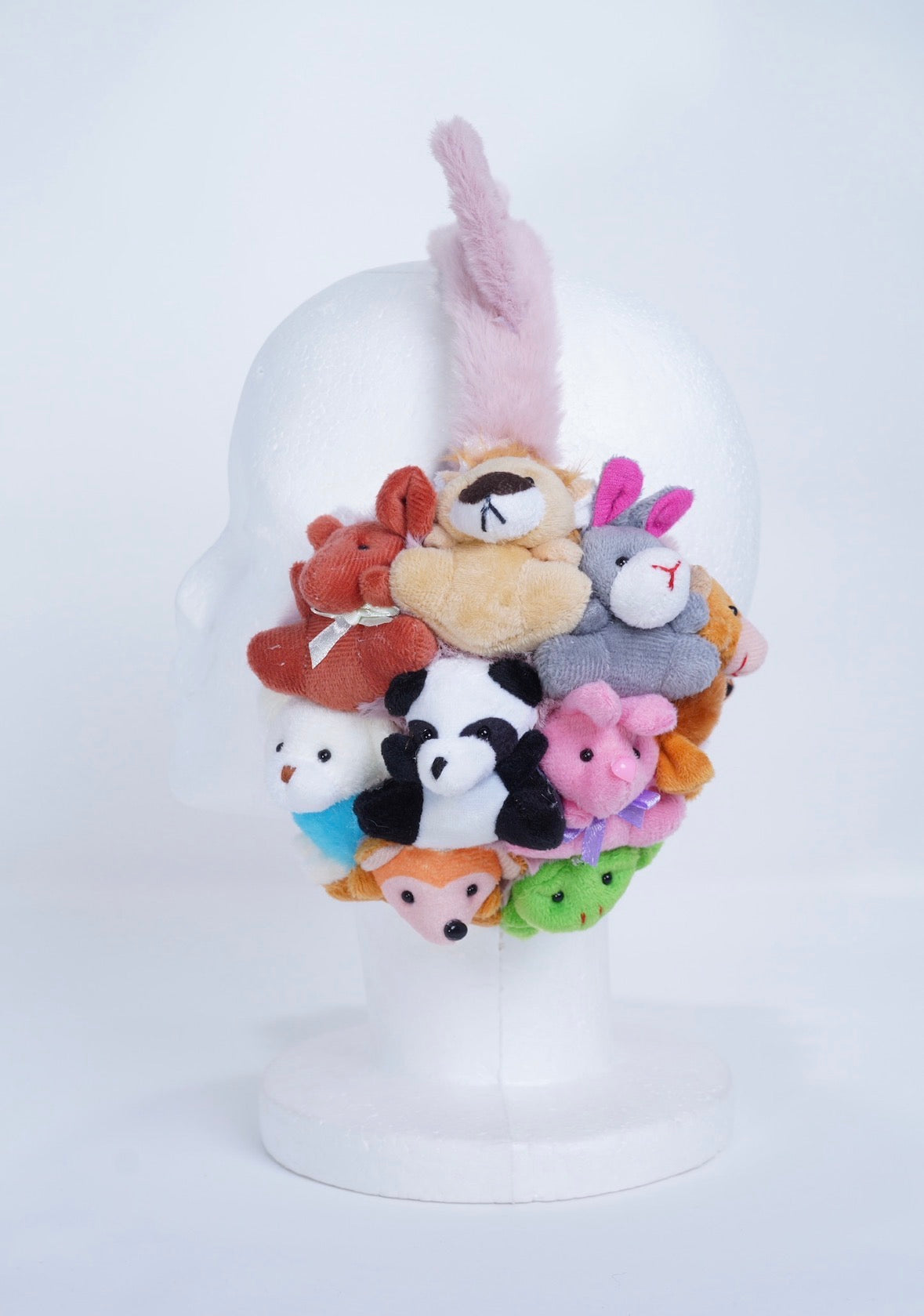 Stuffed Animal Teddy Bear Earmuffs Kawaii Plushie Earmuffs – Anime Girl Y2K Coquette Aesthetic Winter Headphones | K-Pop Idol Inspired Cute Plush Accessory