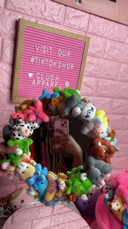 Cutie Teddy Bear Stuffed Animal Mirror