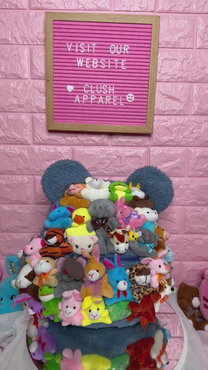 Coquette Teddy Bear Plushies Backpack