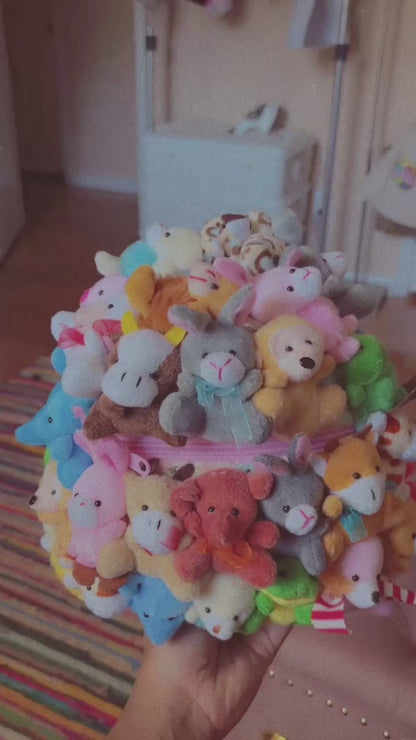 Cutie Stuffed Animal Teddy Bear Mini Kids Backpack