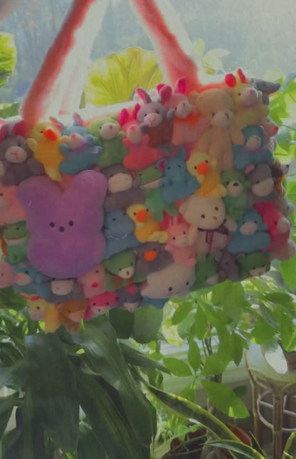 Clush Apparel Oversized Plushie Shoulder Bag: Kawaii Stuffed Animal Purse for Kpop Fans *Handmade*