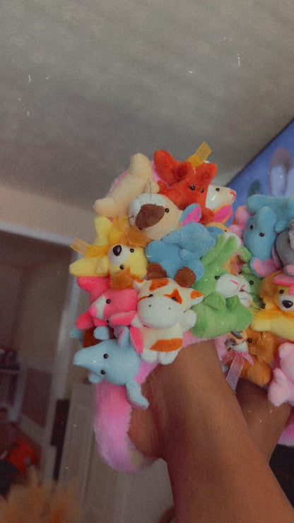 Stuffed Animal Teddy Bear House Slippers